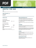 Additol VXW 6393: Technical Datasheet Liquid Coating Resins and Additives