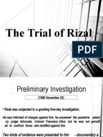 The Trial of Rizal