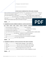 Grammar: Pre-Intermediate Progress Test Unit 8 Test A