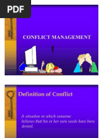 Conflict Management in The Workplace