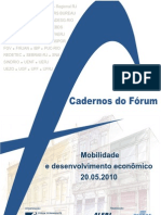 Notas Taquigráficas Cadernos Do Fórum - Mobilidade