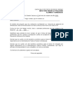 Carta Bajo Protesta de Decir Verdad