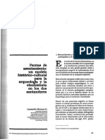 Pautas de Asentamiento Un Modelo Histórico-Cultural para La Arqueología y La Etnohistoria en Los Dos Santanderes