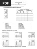 GUÍA 1 Repaso de Números de Cuatro, Cinco y Seis Cifras