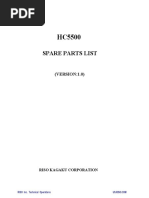 HC5500 Parts Manual