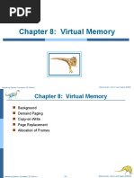 Chapter 8: Virtual Memory: Silberschatz, Galvin and Gagne ©2009 Operating System Concepts - 8 Edition