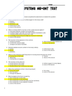 Mid-Unit CH 12 Test A KEY