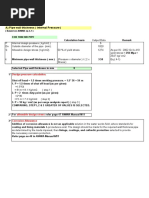 Project:: Design Pressure Calculation