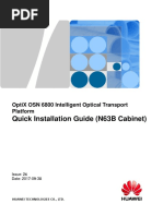 OptiX OSN 6800 Intelligent Optical Transport Platform