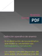 Anemia Generalidades PDF