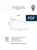 Hidrolisis Acida de Acetato de Etilo