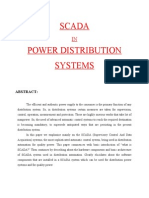 SCADA in POWER DISTRIBUTION SYSTEMS