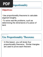 Triangle Proportionality