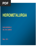 Charla Hidrometalurgia UPV 140508