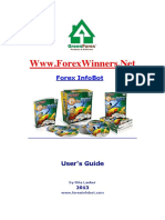 Forex Info Bot Manual