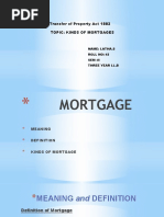 Kinds of Mortgage