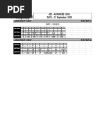 Physics Answer Key Jee Advanced 2020