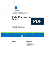 Modul 15 Tata Persuratan Dinas