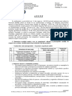 Anunt Selectie Ocuparea Unor Posturi Vacante de Conducator Auto Autospeciale Pe Durata Stării de Risc Epidemilogic Și Biologic 1 PDF