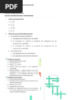 Actividades de Diagnostico para Quinto Año