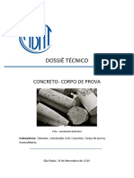 Dossie Tecnico 2019 - Concreto-Corpo de Prova PDF