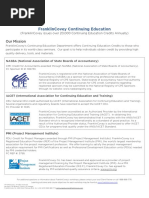 FranklinCovey Continuing Education Course Listing 2019 v1