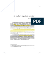 Justicia e Injusticias Espaciales - E. Soja