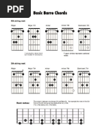 Basic Barre Chords