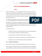 CSR.M5 Module 5 Components of CSR Management