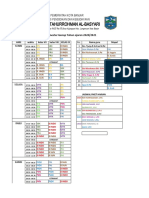 Jadwal Genap