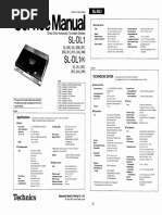 Technics Sl-dl1 SM