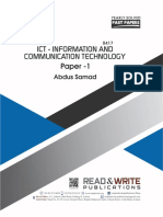 Information and Communication Technology