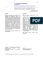 Revista Brasileira de Nutrição Esportiva: ISSN 1981-9927