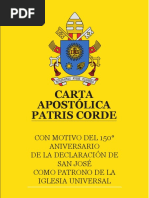 Carta Apostólica Patris Corde