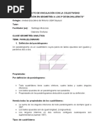 CLASE Rectangulo y Cuadrado - Geometría Analitica