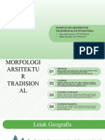 Morfologi Arsitektur Tradisional Nusantara