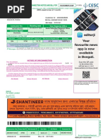 Summary of The Bill: Disconnection Notice and Bill For