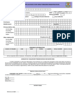 Fire Arm Reg Form