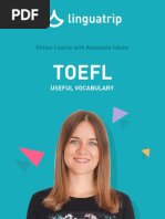 Useful Vocabulary Memo For TOEFL