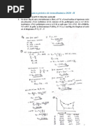 Examen Práctico de Termodinámica 2020