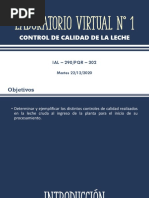 2-Laboratorio 1 - Control de Calidad de La Leche