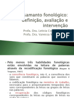 Processamento Fonológico