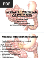 Neonatal Intestinal Obstruction (Nuha Khwaja)