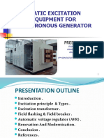 Static Excitation Equipment