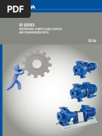 Ebara Monoblock Centrifugal Pump - Close Coupled - 3D Series