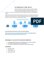 What Is Transaction Replication in SQL Server?: Advantages or Use Cases For Transactional Replication