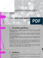 Desconto Bancario-1