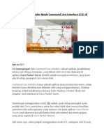 Static Routing 2 Router Mode Command Line Interface