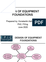 Equipment Foundation Design