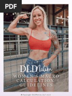 DLD Nation Women S Macro Calculation Guidelines IG